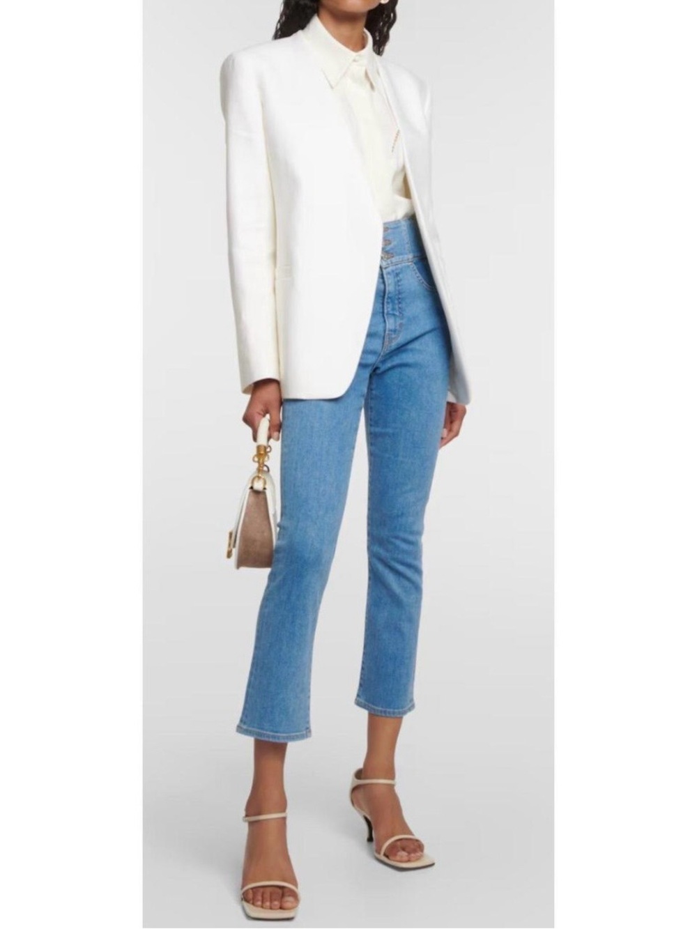 Veronica Beard Women’s Carly High Rise Kick Flare Jeans